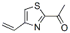Ethanone, 1-(4-ethenyl-2-thiazolyl)-Structure,949887-30-3Structure Ethanone, 1-(4-ethenyl-2-thiazolyl)- Structure,949887-30-3Structure