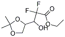 Ethyl (3R,S)-2,2-difluoro-3-hydroxy-3-(2,2-dimethyldioxolan-4-yl)propionateStructure,95058-92-7Structure Ethyl (3R,S)-2,2-difluoro-3-hydroxy-3-(2,2-dimethyldioxolan-4-yl)propionate Structure,95058-92-7Structure