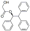 S-(-)-2-羥基-1,2,2-三苯基乙酸酯結構式_95061-51-1結構式