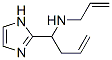 1H-imidazole-2-methanamine, n,-alpha--di-2-propen-1-yl-Structure,951214-42-9Structure 1H-imidazole-2-methanamine, n,-alpha--di-2-propen-1-yl- Structure,951214-42-9Structure