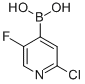 Boronic acid, B-(2-chloro-5-fluoro-4-pyridinyl)-Structure,951677-47-7Structure Boronic acid, B-(2-chloro-5-fluoro-4-pyridinyl)- Structure,951677-47-7Structure