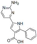 1H-pyrrole-3-carboxylic acid, 5-(2-amino-4-pyrimidinyl)-2-phenyl- Structure,951784-03-5Structure
