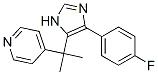 4-[1-[4-(4-氟苯基)-1H-咪唑-5-基]-1-甲基乙基]-吡啶結構式_951925-52-3結構式