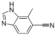 1H-benzimidazole-6-carbonitrile, 7-methyl-Structure,952511-70-5Structure 1H-benzimidazole-6-carbonitrile, 7-methyl- Structure,952511-70-5Structure