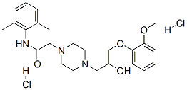 Ranolazine dihydrochlorideStructure,95635-56-6Structure Ranolazine dihydrochloride Structure,95635-56-6Structure