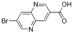 7-Bromo-1,5-naphthyridine-3-carboxylic acidStructure,958332-87-1Structure 7-Bromo-1,5-naphthyridine-3-carboxylic acid Structure,958332-87-1Structure