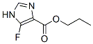 1H-imidazole-4-carboxylic acid, 5-fluoro-, propyl esterStructure,959088-25-6Structure 1H-imidazole-4-carboxylic acid, 5-fluoro-, propyl ester Structure,959088-25-6Structure