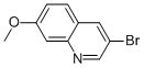 3-Bromo-7-methoxyquinolineStructure,959121-99-4Structure 3-Bromo-7-methoxyquinoline Structure,959121-99-4Structure
