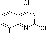 2,4-二氯-8-碘喹唑啉結構式_959237-40-2結構式