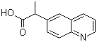 2-(Quinolin-6-yl)propanoic acid Structure,959585-30-9Structure