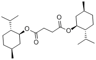 (1S)-(+)-琥珀酸二薄荷酯結(jié)構(gòu)式_96149-05-2結(jié)構(gòu)式