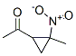 Ethanone, 1-(2-methyl-2-nitrocyclopropyl)-(9ci)Structure,96194-32-0Structure Ethanone, 1-(2-methyl-2-nitrocyclopropyl)-(9ci) Structure,96194-32-0Structure