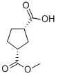 (1S,3r)-cis-3-carbomethoxy cyclopentane-1-carboxylic acidStructure,96443-42-4Structure (1S,3r)-cis-3-carbomethoxy cyclopentane-1-carboxylic acid Structure,96443-42-4Structure