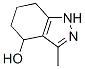 1H-indazol-4-ol, 4,5,6,7-tetrahydro-3-methyl- Structure,96546-41-7Structure