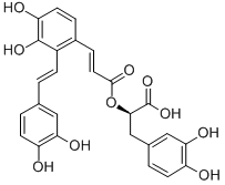 (2R)-3-(3,4-dihydroxyphenyl)-2-[(e)-3-[2-[(e)-2-(3,4-dihydroxyphenyl)ethenyl]-3,4-dihydroxyphenyl]prop-2-enoyl]oxypropanoic acid Structure,96574-01-5Structure