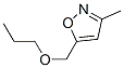 (9ci)-3-甲基-5-(丙氧基甲基)-異噁唑結構式_96603-77-9結構式