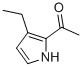 Ethanone, 1-(3-ethyl-1h-pyrrol-2-yl)-(9ci)Structure,97188-37-9Structure Ethanone, 1-(3-ethyl-1h-pyrrol-2-yl)-(9ci) Structure,97188-37-9Structure