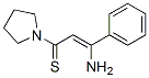(9CI)-1-(3-氨基-3-苯基-1-硫氧代-2-丙烯基)-吡咯烷結(jié)構(gòu)式_97309-70-1結(jié)構(gòu)式