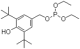 Diethyl 3,5-di-tert-butyl-4-hydroxybenzyl phosphate Structure,976-56-7Structure