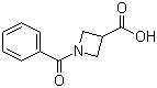 1-Benzoyl-azetidine-3-carboxylic acidStructure,97639-63-9Structure 1-Benzoyl-azetidine-3-carboxylic acid Structure,97639-63-9Structure
