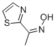 Ethanone, 1-(2-thiazolyl)-, oxime (9ci)Structure,98025-45-7Structure Ethanone, 1-(2-thiazolyl)-, oxime (9ci) Structure,98025-45-7Structure