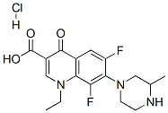 Lomefloxacin hydrochlorideStructure,98079-52-8Structure Lomefloxacin hydrochloride Structure,98079-52-8Structure