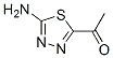 Ethanone, 1-(5-amino-1,3,4-thiadiazol-2-yl)-(9ci)Structure,98259-37-1Structure Ethanone, 1-(5-amino-1,3,4-thiadiazol-2-yl)-(9ci) Structure,98259-37-1Structure