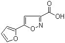 5-呋喃-2-異噁唑-3-羧酸結(jié)構(gòu)式_98434-06-1結(jié)構(gòu)式