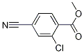 Methyl 2-chloro-4-cyanobenzoate Structure,98592-34-8Structure