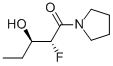 (R*,R*)-(9CI)-1-(2-氟-3-羥基-1-氧代戊基)-吡咯烷結(jié)構(gòu)式_99343-22-3結(jié)構(gòu)式