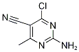 2-Amino-4-chloro-6-methyl-5-pyrimidinecarbonitrile Structure,99586-66-0Structure