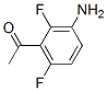 Ethanone, 1-(3-amino-2,6-difluorophenyl)-(9ci)Structure,99724-35-3Structure Ethanone, 1-(3-amino-2,6-difluorophenyl)-(9ci) Structure,99724-35-3Structure