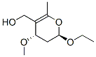 反式-(9ci)-2-乙氧基-3,4-二氫-4-甲氧基-6-甲基-2H-吡喃-5-甲醇結(jié)構(gòu)式_99789-29-4結(jié)構(gòu)式