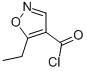 (9ci)-5-乙基-4-異噁唑羰酰氯結(jié)構(gòu)式_99803-82-4結(jié)構(gòu)式