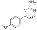 4-(4-Methoxyphenyl)pyrimidin-2-amine Structure,99844-02-7Structure