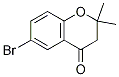 6-Bromo-2,3-dihydro-2,2-dimethyl-4h-1-benzopyran-4-one Structure,99853-21-1Structure