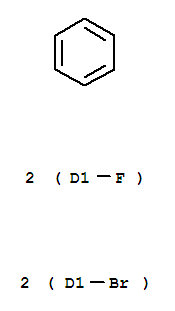1,2-二溴-3,5-二氟苯結(jié)構(gòu)式_101051-60-9結(jié)構(gòu)式