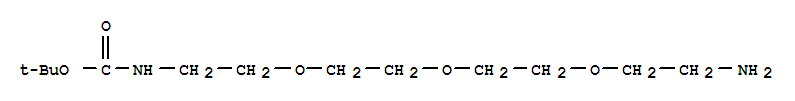 BocNH-PEG3-CH2CH2NH2結構式_101187-40-0結構式