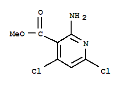Methyl 2-amino-4,6-dichloronicotinateStructure,1044872-40-3Structure Methyl 2-amino-4,6-dichloronicotinate Structure,1044872-40-3Structure