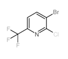 3-Bromo-2-chloro-6-(trifluoromethyl)pyridine Structure,1159512-34-1Structure