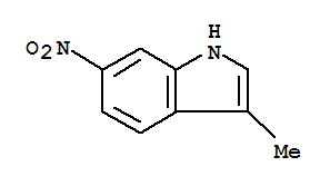 3-Methyl-6-nitro-1h-indole Structure,133053-76-6Structure