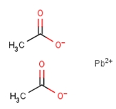 Lead acetateStructure,15347-57-6Structure Lead acetate Structure,15347-57-6Structure