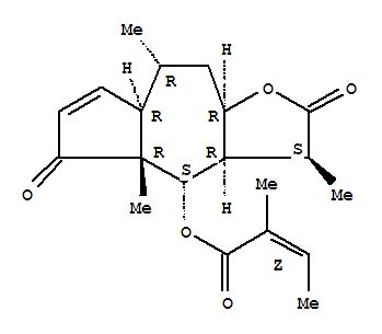 短葉老鶴草素A結(jié)構(gòu)式_16503-32-5結(jié)構(gòu)式