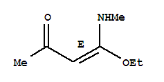 3-Buten-2-one, 4-ethoxy-4-(methylamino)-, (e)-(9ci)Structure,200862-14-2Structure 3-Buten-2-one, 4-ethoxy-4-(methylamino)-, (e)-(9ci) Structure,200862-14-2Structure