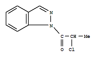 1H-indazole, 1-(2-chloro-1-oxopropyl)- (9ci)Structure,201299-94-7Structure 1H-indazole, 1-(2-chloro-1-oxopropyl)- (9ci) Structure,201299-94-7Structure