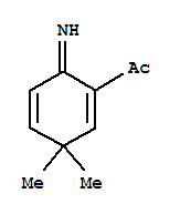 Ethanone, 1-(6-imino-3,3-dimethyl-1,4-cyclohexadien-1-yl)-(9ci)Structure,204390-36-3Structure Ethanone, 1-(6-imino-3,3-dimethyl-1,4-cyclohexadien-1-yl)-(9ci) Structure,204390-36-3Structure