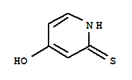 (9ci)-4-羥基-2(1H)-吡啶硫酮結(jié)構(gòu)式_204569-36-8結(jié)構(gòu)式