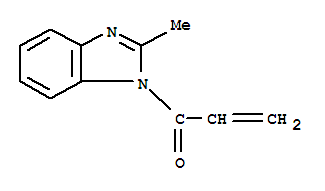 1H-benzimidazole,2-methyl-1-(1-oxo-2-propenyl)-(9ci)Structure,204569-52-8Structure 1H-benzimidazole,2-methyl-1-(1-oxo-2-propenyl)-(9ci) Structure,204569-52-8Structure