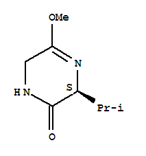 (s)-(9ci)-3,6-二氫-5-甲氧基-3-(1-甲基乙基)-2(1H)-吡嗪酮結(jié)構(gòu)式_204919-82-4結(jié)構(gòu)式