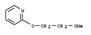 (9CI)-2-(2-甲氧基乙氧基)-吡啶結(jié)構(gòu)式_204977-88-8結(jié)構(gòu)式
